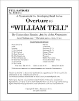 William Tell Overture Concert Band sheet music cover
